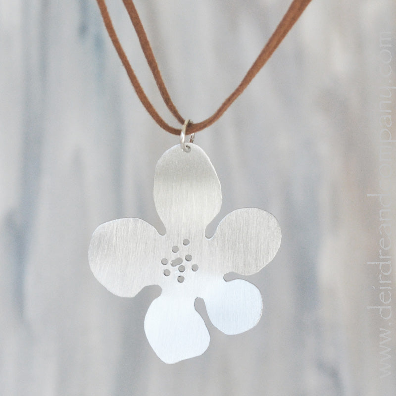 Happy Flower Necklace - Handmade Christian Jewelry – Deirdre & Company
