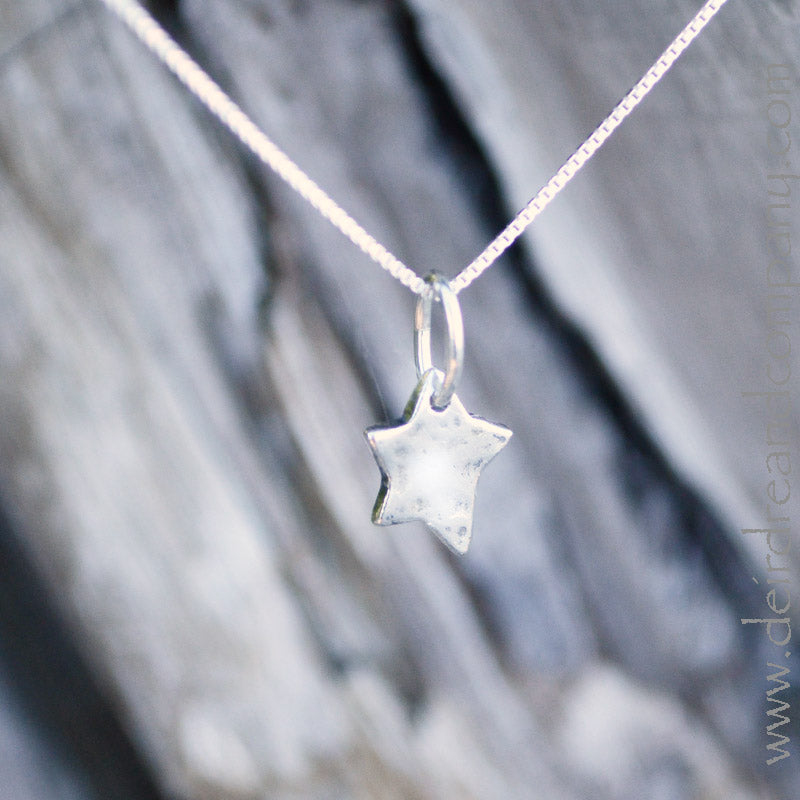 Silver Star Necklace - Shine Brightly – Deirdre & Company