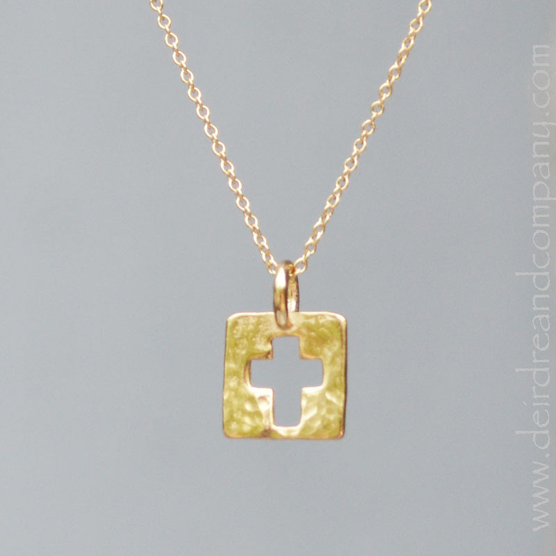 Be Amazed by Grace Gold Cross Necklace
