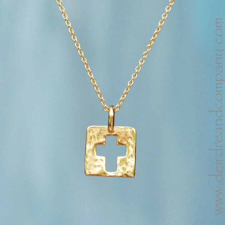 Be Amazed by Grace Gold Cross Necklace