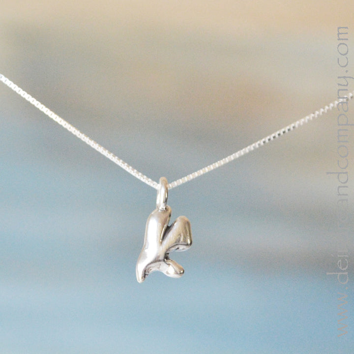Spirit Filled Dove Necklace in Sterling
