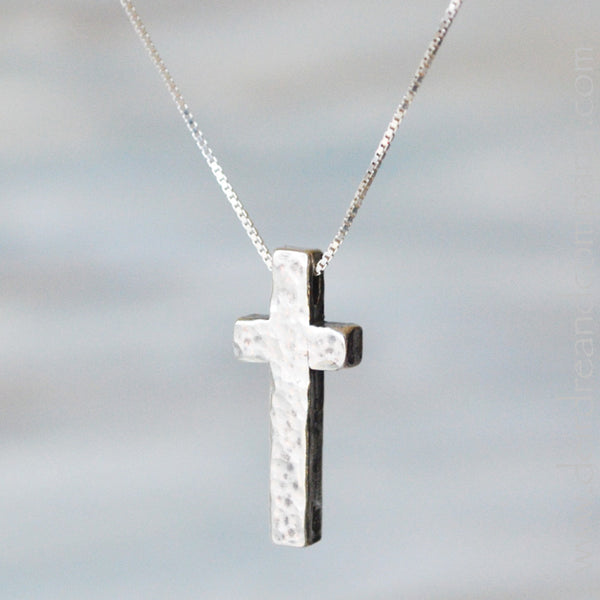 Christian Jewelry Company ~ I Believe Silver Cross Necklace