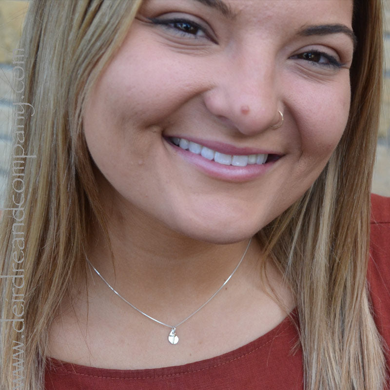 Tiny Water of Life Cross Necklace