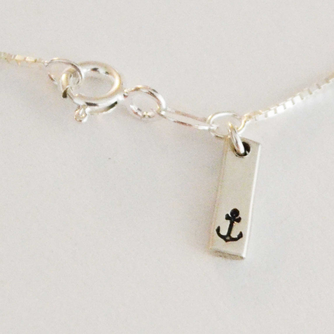 We've Got Your Back Charm in Sterling