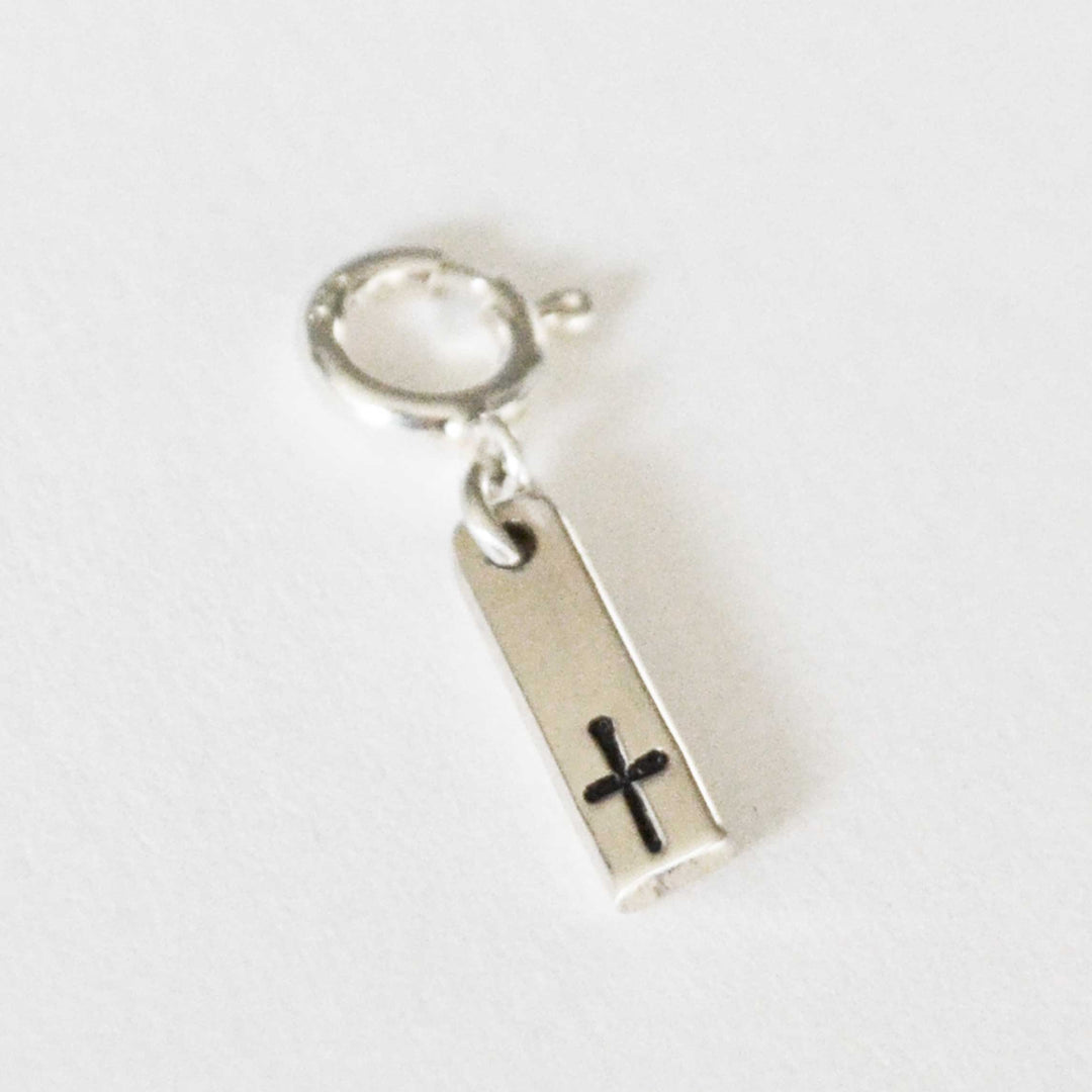 We've Got Your Back Charm in Sterling