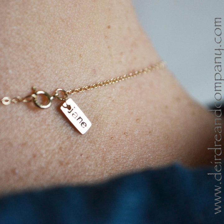We've Got Your Back Charm in Gold