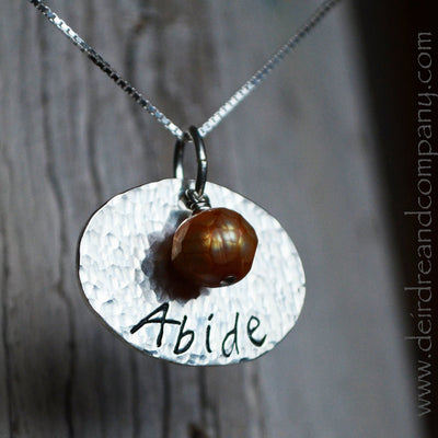 Customizable Loved Necklace in Silver