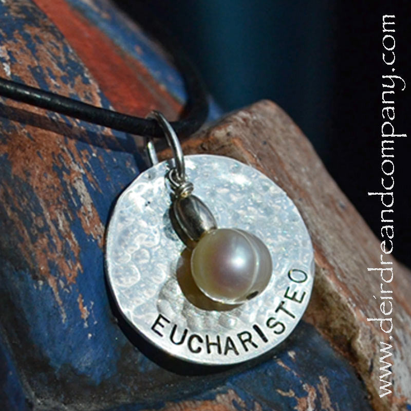 Eucharisteo-Sterling-Necklace