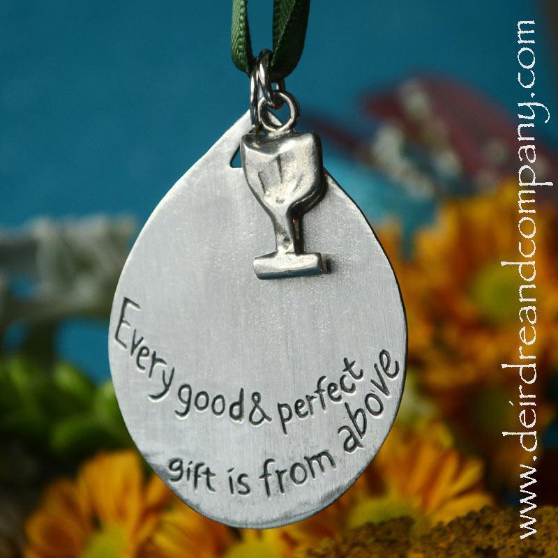 every-good-and-perfect-gift-is-from-above-ornament-faith-journey-marker