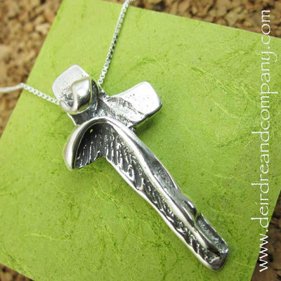 crucifix-sterling-necklace-abstract