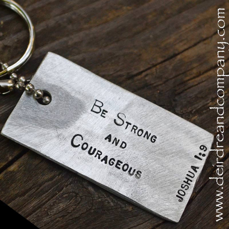 joshua-1-9-be-strong-and-courageous-key-chain