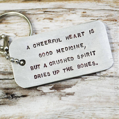 Proverbs-17-22-pewter-dog-tag-key-chain
