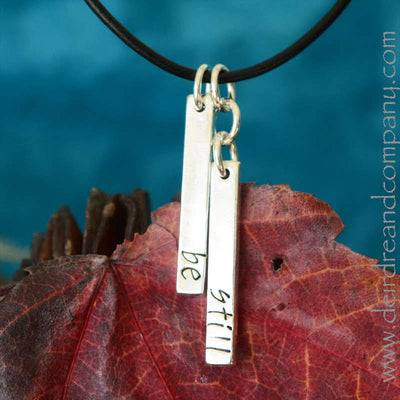 Favorite Things Blessing Bar Necklace ~ Double Your Blessings with Two Bars