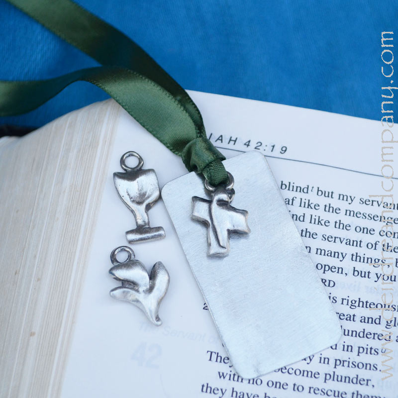customizable-bookmark-Christian-in-pewter-cross-dove-communion-cup