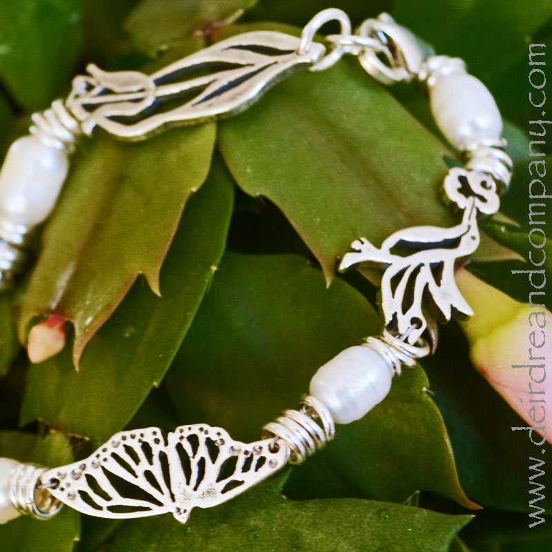 charm-bracelet-monarch-hummingbird-hammock-tulip-silver-and-pearls-my-favorite-things