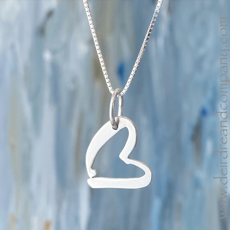 Heart-pendant-in-silver