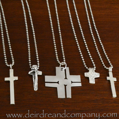 various-cross-necklaces-on-bead-chain