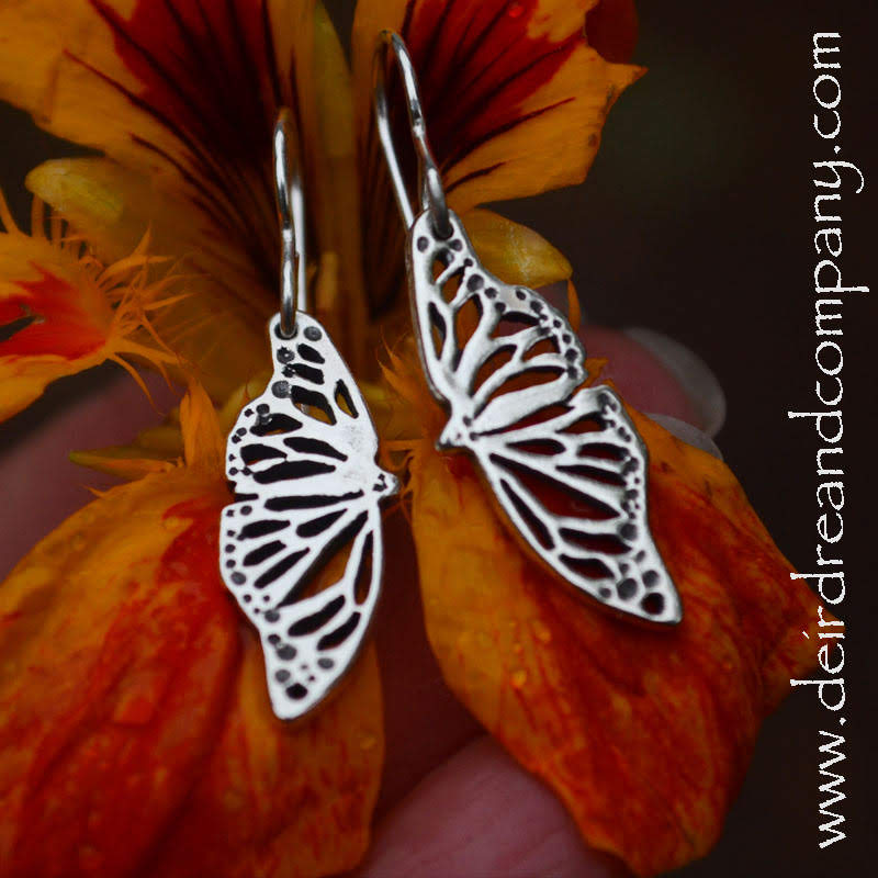 monarch-butterfly-earrings-silver