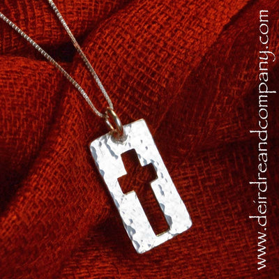 Cross-Cut-Out-Necklace-in-Sterling-Silver-Narrow-Road