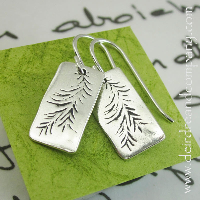 pine-sterling-earrings