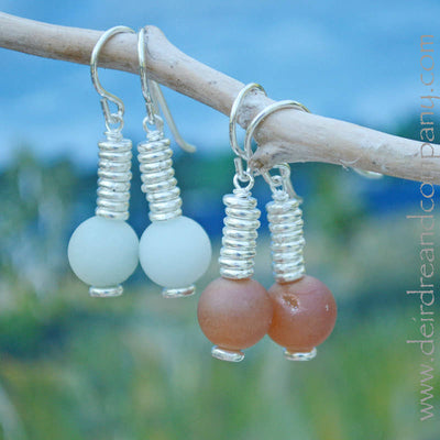 Stacking-Pewte-and-Stone-Earrings-seafoam-terracotta