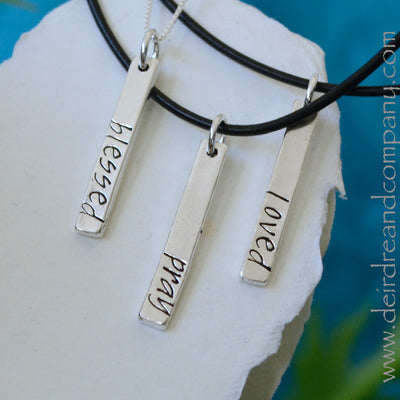 single-blessing-bar-necklace-customizable
