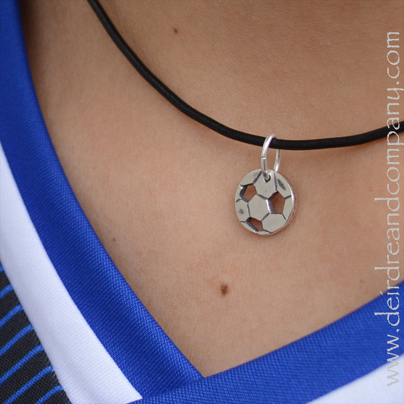 soccer-ball-necklace-on-leather