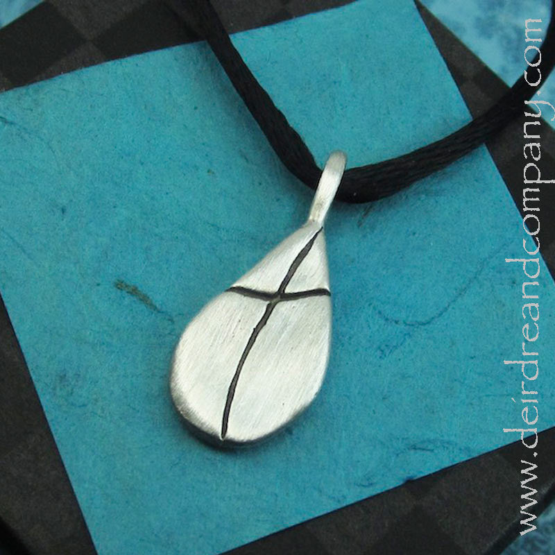 Water of Life Pendant in Pewter