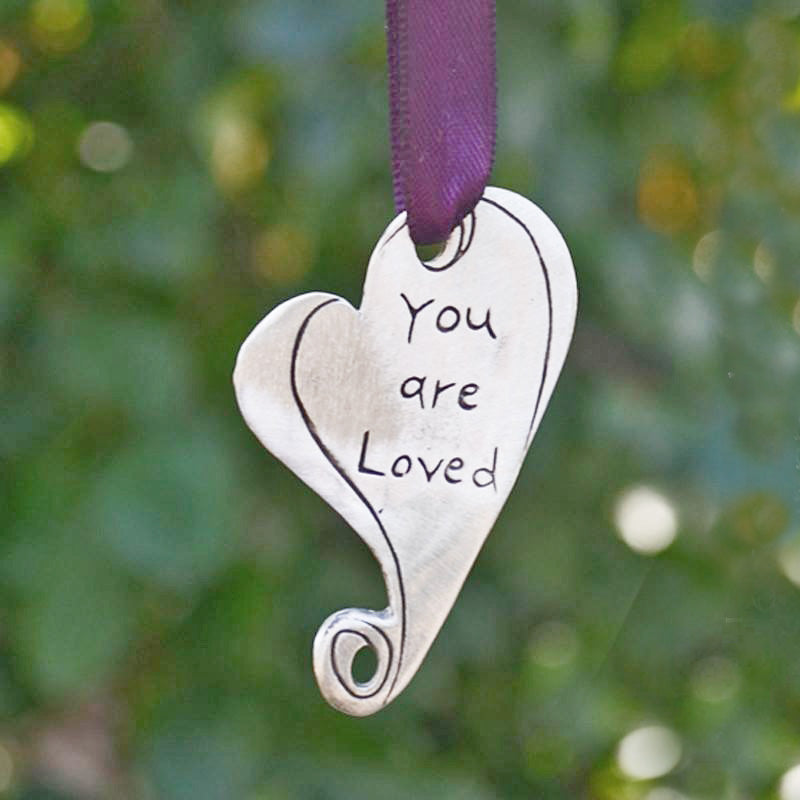You-are-loved-heart-ornament-bookmark